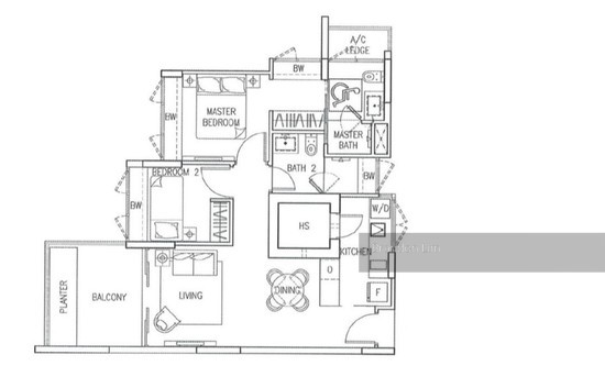 The Mezzo (D12), Apartment #130618042